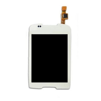 Lcd With Touch Screen For Samsung Galaxy Pop I559 White By - Maxbhi.com
