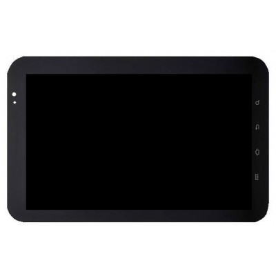 Lcd With Touch Screen For Samsung Galaxy Tab Cdma P100 Black By - Maxbhi Com