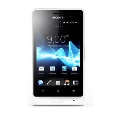 LCD with Touch Screen for Sony Xperia GO ST27a - White