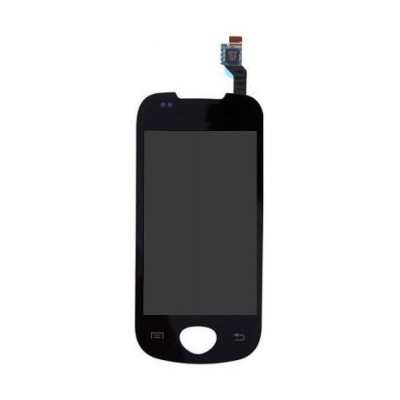 Lcd With Touch Screen For Samsung I5801 Galaxy Apollo Black By - Maxbhi.com