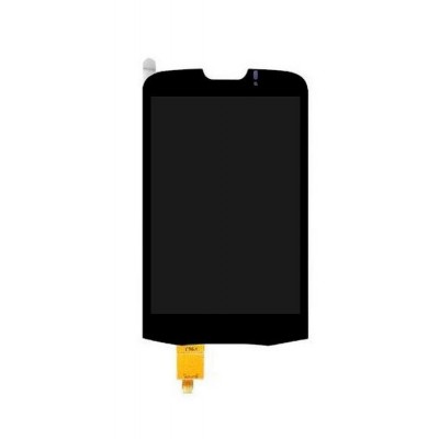 Lcd With Touch Screen For Samsung I7500 Galaxy Black By - Maxbhi.com