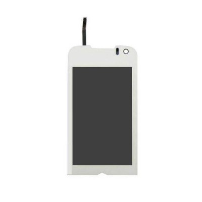 Lcd With Touch Screen For Samsung S8003 Jet 2 White By - Maxbhi Com