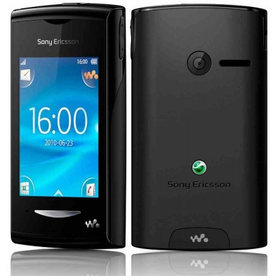 LCD with Touch Screen for Sony Ericsson W150a Yizo - Black