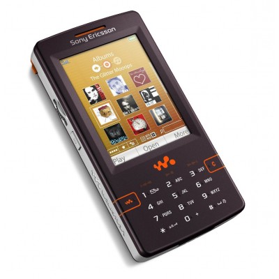 LCD with Touch Screen for Sony Ericsson W950i - Purple