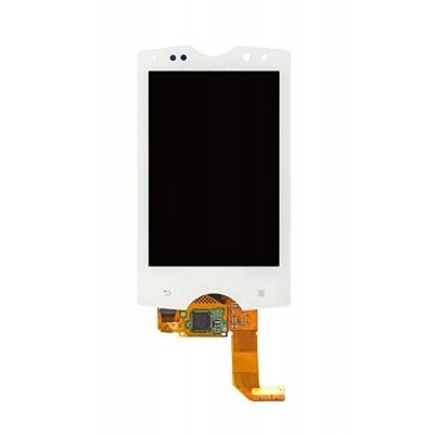 Lcd With Touch Screen For Sony Ericsson Xperia X10 Mini Pro2 White By - Maxbhi.com