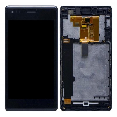 Lcd With Touch Screen For Sony Xperia M C1904 Black By - Maxbhi Com