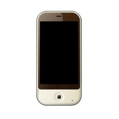 Lcd With Touch Screen For Spice M6700 Cappuccino Brown By - Maxbhi.com