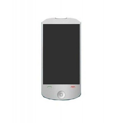 Lcd With Touch Screen For Spice M6800 Flo White By - Maxbhi.com