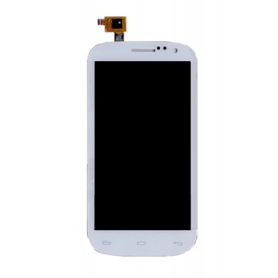Lcd With Touch Screen For Spice Mi450 Smartflo Ivory Black By - Maxbhi.com