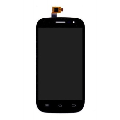 Lcd With Touch Screen For Spice Mi502 Smartflo Pace2 Black By - Maxbhi.com