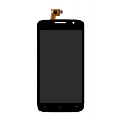 Lcd With Touch Screen For Spice Mi525 Pinnacle Fhd Black By - Maxbhi.com