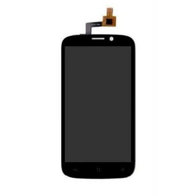 Lcd With Touch Screen For Spice Mi535 Stellar Pinnacle Pro Black By - Maxbhi.com
