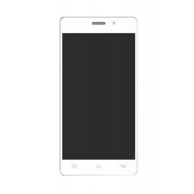 Lcd With Touch Screen For Spice Stellar 526 Mi526 Silver By - Maxbhi.com