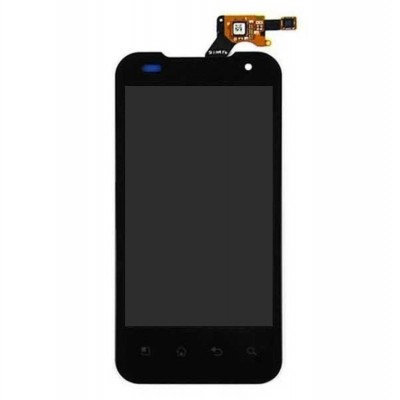 Lcd With Touch Screen For Tmobile G2x Black By - Maxbhi.com