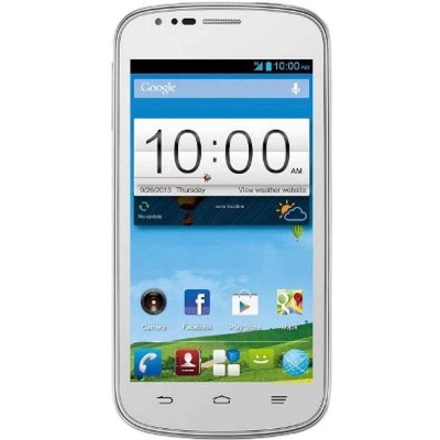 LCD with Touch Screen for ZTE Blade Q - White