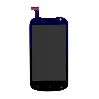 Lcd With Touch Screen For Xolo A500 Black By - Maxbhi.com