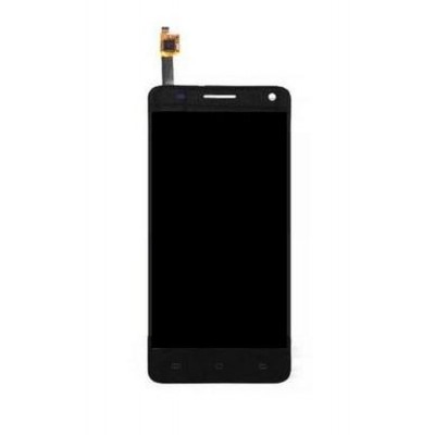 Lcd With Touch Screen For Xolo Q3000 Black By - Maxbhi.com