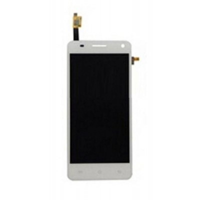 Lcd With Touch Screen For Xolo Q3000 White By - Maxbhi.com