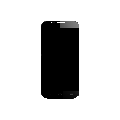 Lcd With Touch Screen For Zte Blade Q Maxi Black By - Maxbhi Com