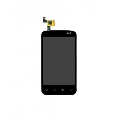 Lcd With Touch Screen For Alcatel One Touch 983 Black By - Maxbhi.com