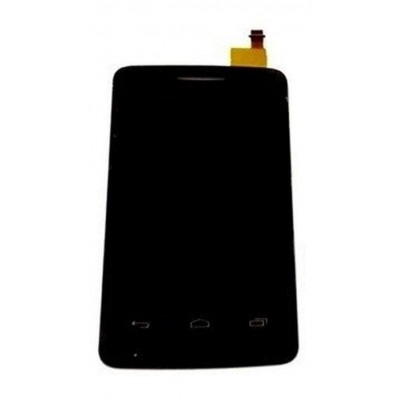 Lcd With Touch Screen For Alcatel Ot4010e Black By - Maxbhi Com