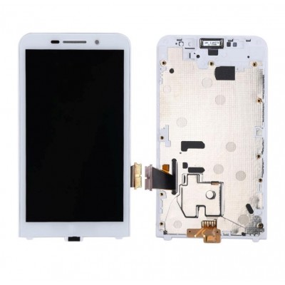 Lcd With Touch Screen For Blackberry Z30 A10 White By - Maxbhi Com
