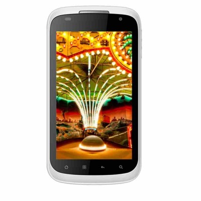 LCD with Touch Screen for Celkon A101 - Black