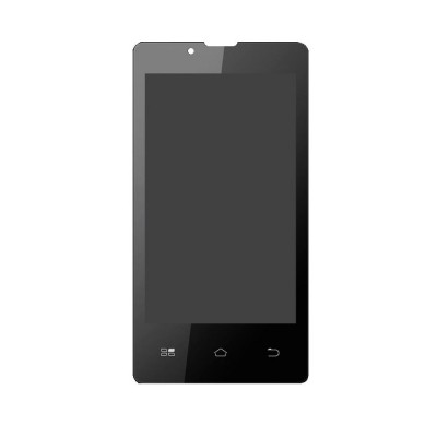 Lcd With Touch Screen For Bq S37 Black By - Maxbhi.com