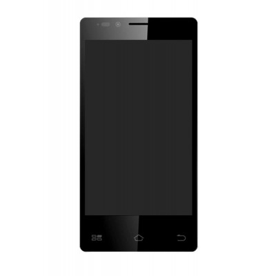 Lcd With Touch Screen For Bq S38 Black By - Maxbhi.com
