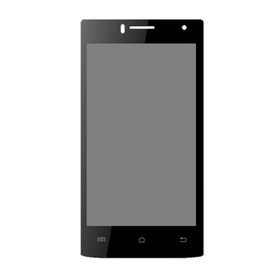 Lcd With Touch Screen For Celkon Q40 Plus Black By - Maxbhi Com
