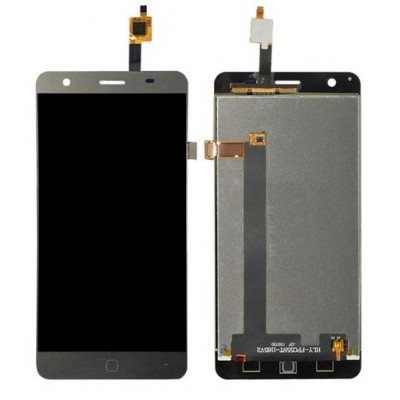 Lcd With Touch Screen For Elephone P7000 Black By - Maxbhi Com