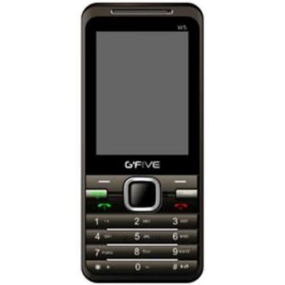 LCD with Touch Screen for Gfive W5 - Black