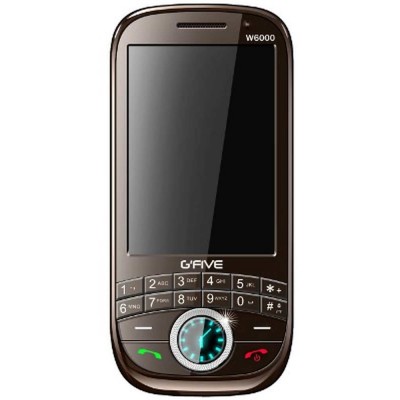 LCD with Touch Screen for Gfive W6000 - Black & Red