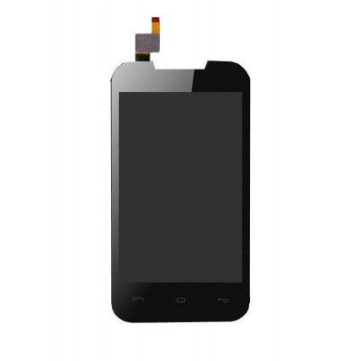 Lcd With Touch Screen For Gionee T520 Black By - Maxbhi.com