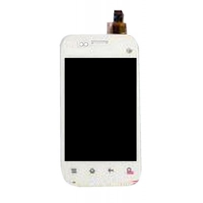 Lcd With Touch Screen For Haier E617 White By - Maxbhi.com