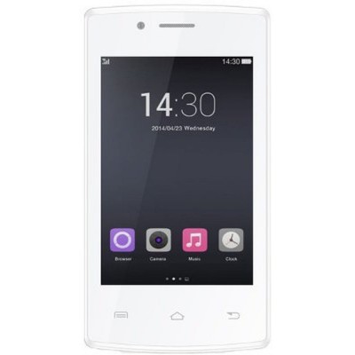 LCD with Touch Screen for Hi-Tech Amaze S315 - White
