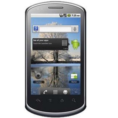 LCD with Touch Screen for Huawei U8800 - Black