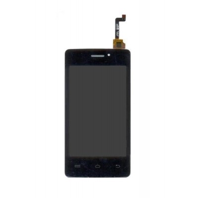 Lcd With Touch Screen For Iball Andi4 Ips Gem Black By - Maxbhi.com