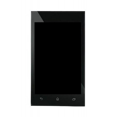 Lcd With Touch Screen For Iberry Auxus Handy H01 Black By - Maxbhi.com