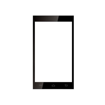 Touch Screen Digitizer For Hitech Amaze S406 Grey By - Maxbhi Com