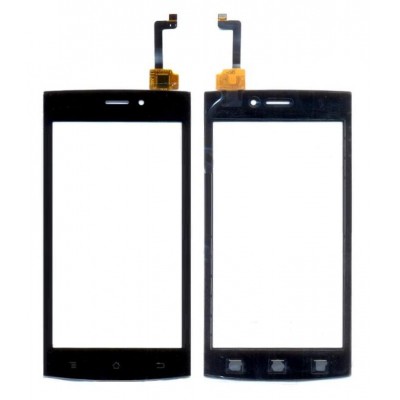 Touch Screen Digitizer For Iball Andi 4 5p Glitter Black By - Maxbhi Com