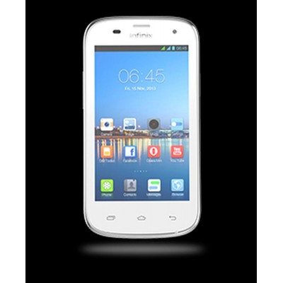 LCD with Touch Screen for Infinix Surf Spice X403 - White