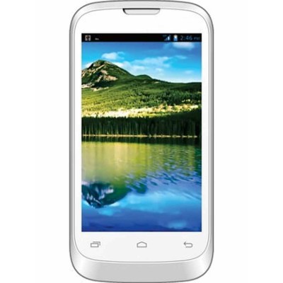 LCD with Touch Screen for Intex Cloud Y13 - Black