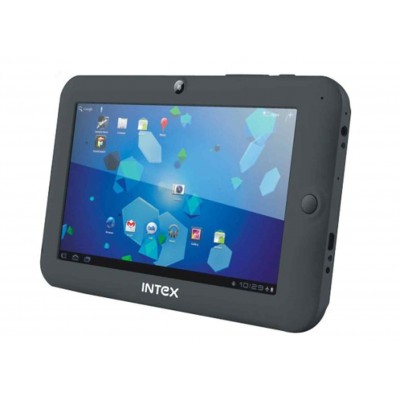 LCD with Touch Screen for Intex i-Buddy 7.2 - Black
