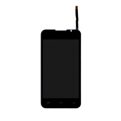 Lcd With Touch Screen For Intex Aqua 3g White By - Maxbhi.com