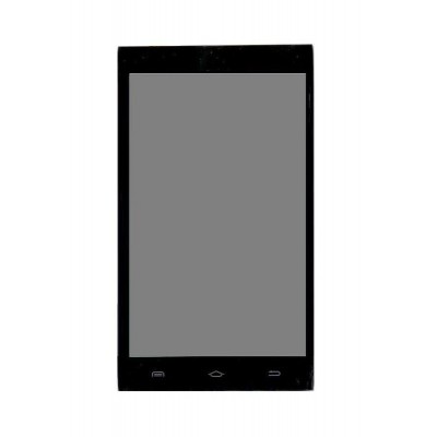 Lcd With Touch Screen For Intex Aqua 4x Grey By - Maxbhi.com