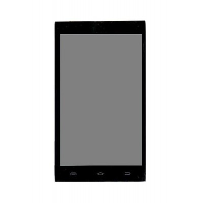 Lcd With Touch Screen For Intex Aqua 4x Grey By - Maxbhi.com