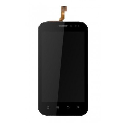 Lcd With Touch Screen For Intex Aqua Flash Black By - Maxbhi.com