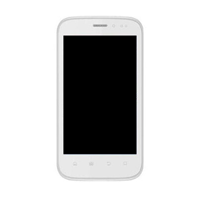 Lcd With Touch Screen For Intex Aqua Flash White By - Maxbhi.com