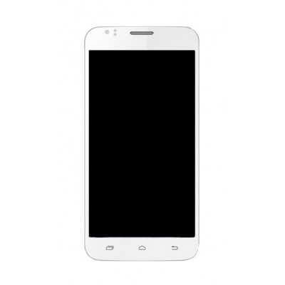 Lcd With Touch Screen For Intex Aqua I4 Plus White By - Maxbhi.com